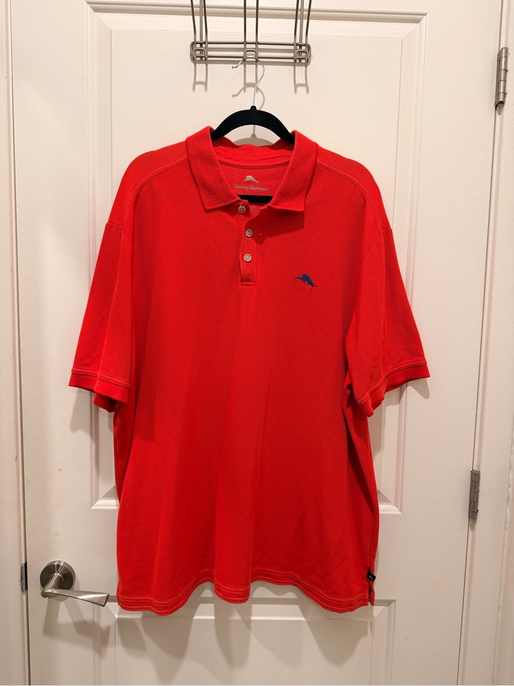 Tommy Bahama Polo Shirt
Red Short Sleeve Size XXL